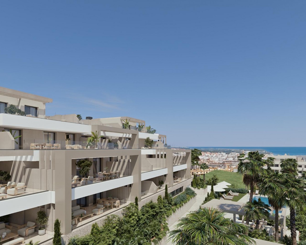 Apartamento - Nueva construcción - Estepona - Las Mesas
