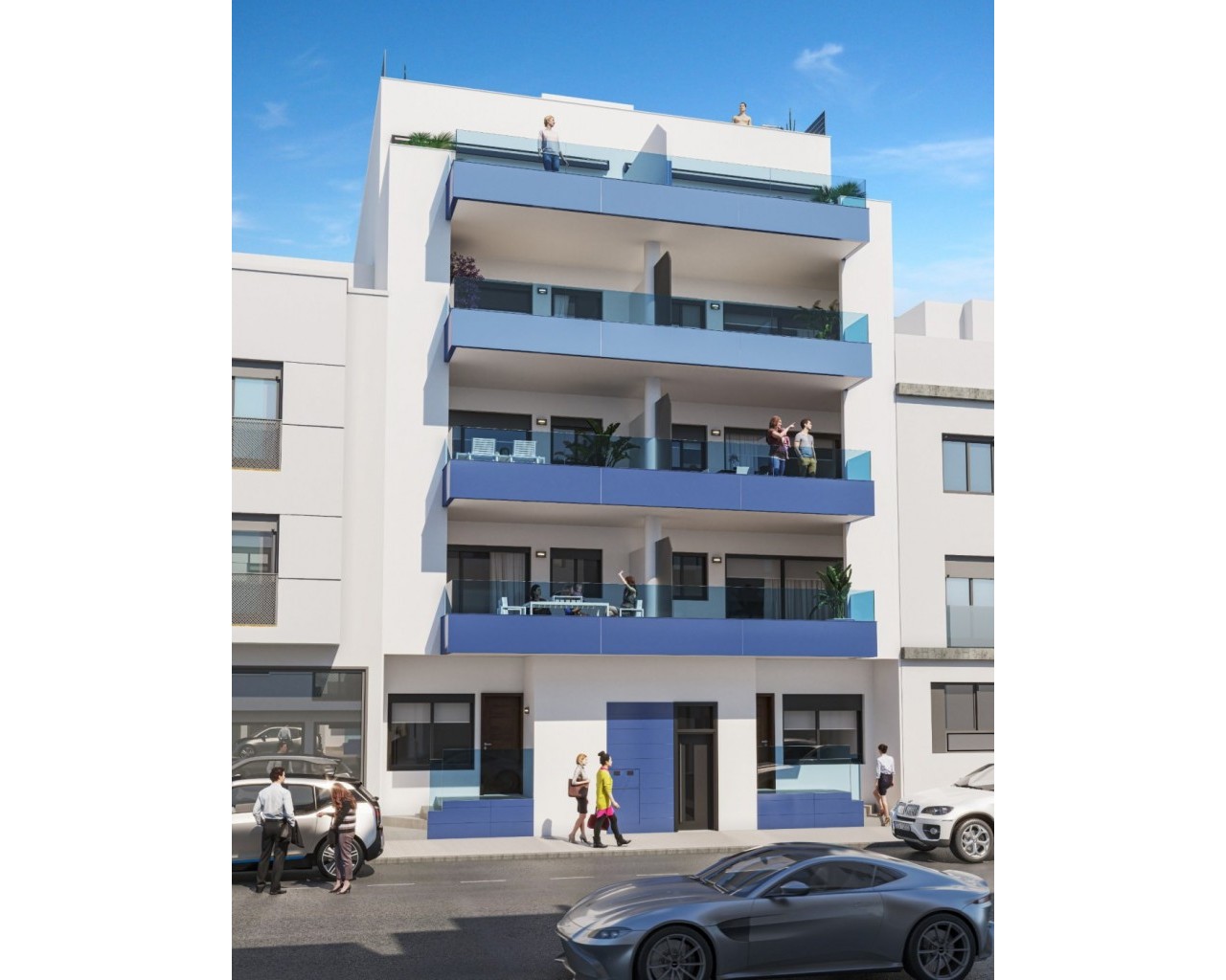 Apartment - New Build - Guardamar - Pueblo