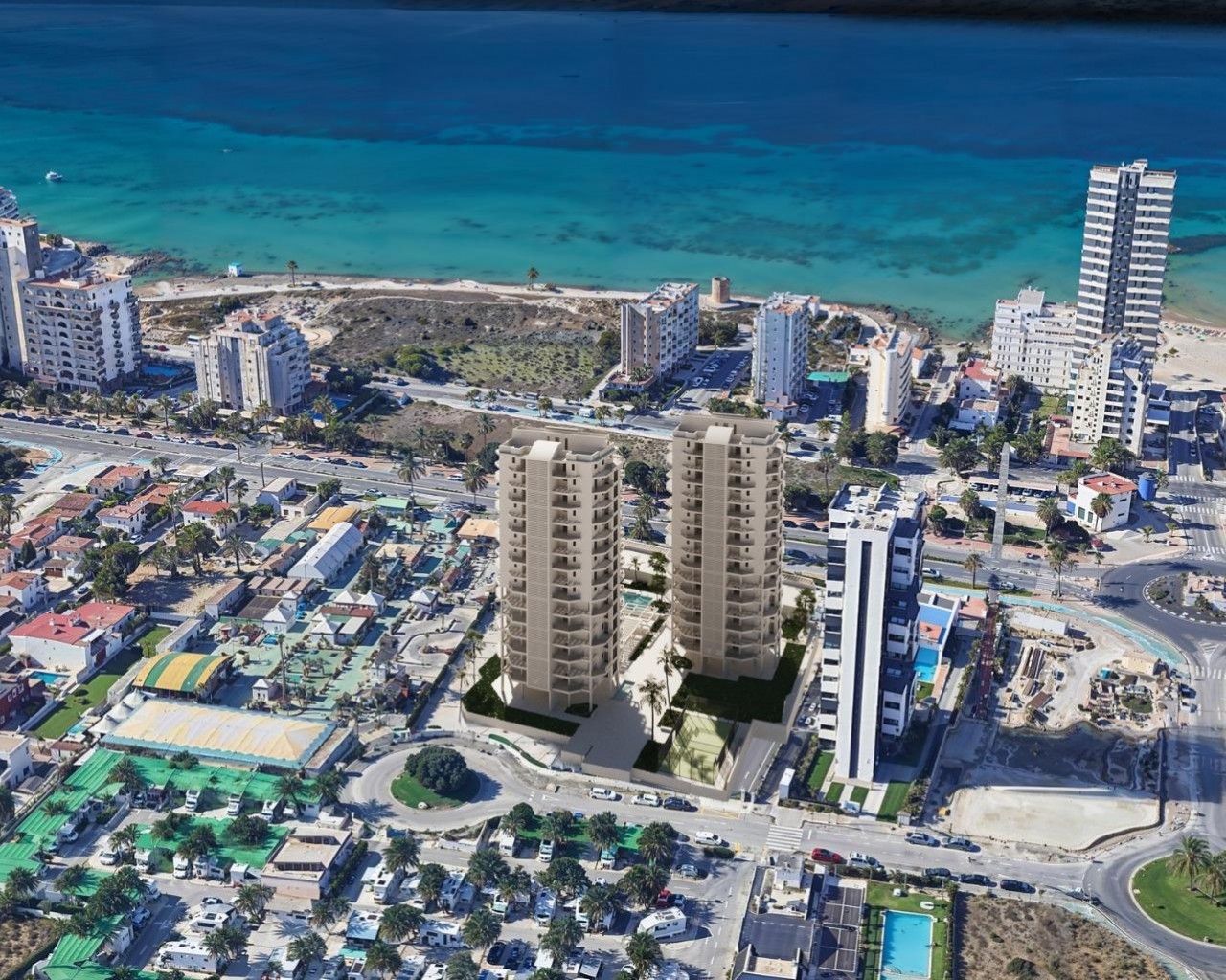 Appartement - Nieuw constructie - Calpe - Playa Arenal
