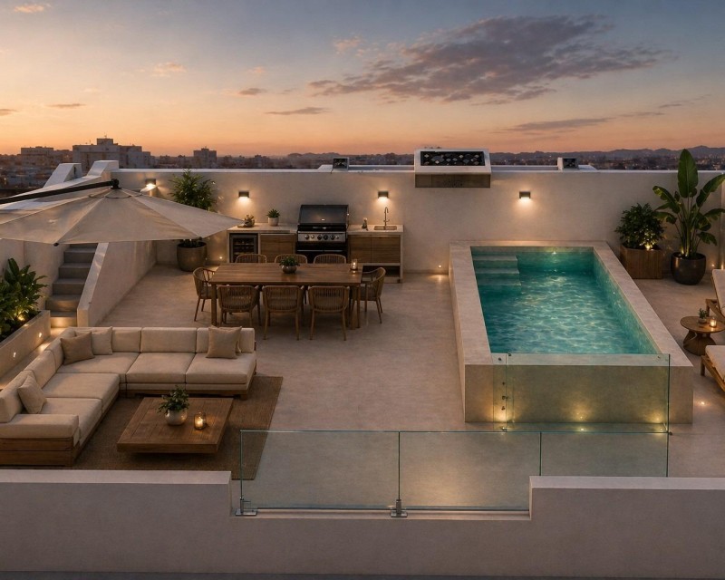 Ático - Nueva construcción - Villajoyosa - Cala de Finestrat
