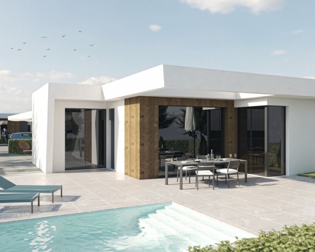 Chalet - Nueva construcción - BAÑOS Y MENDIGO - Altaona golf and country village