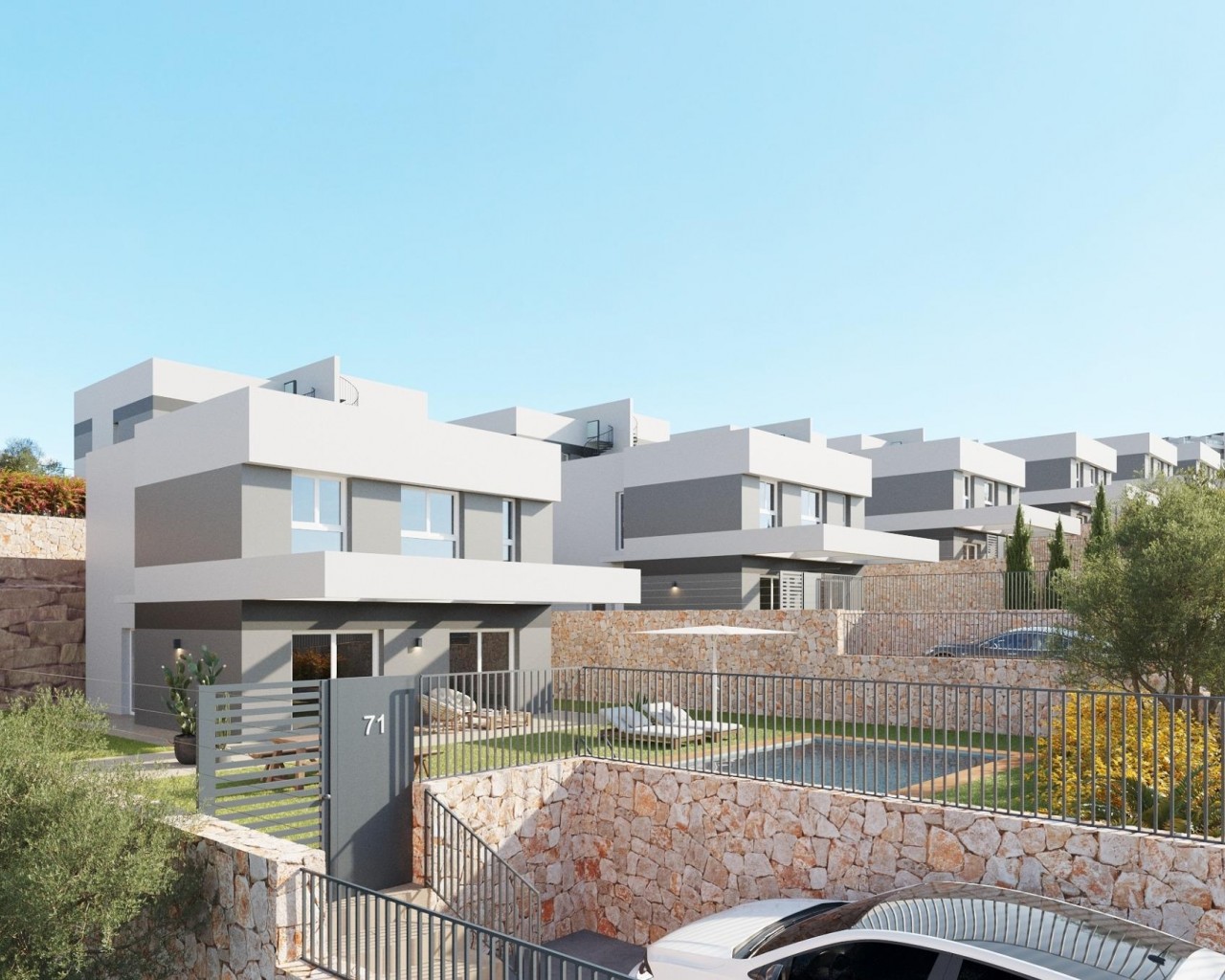 Chalet - Nueva construcción - Finestrat - Balcón de finestrat