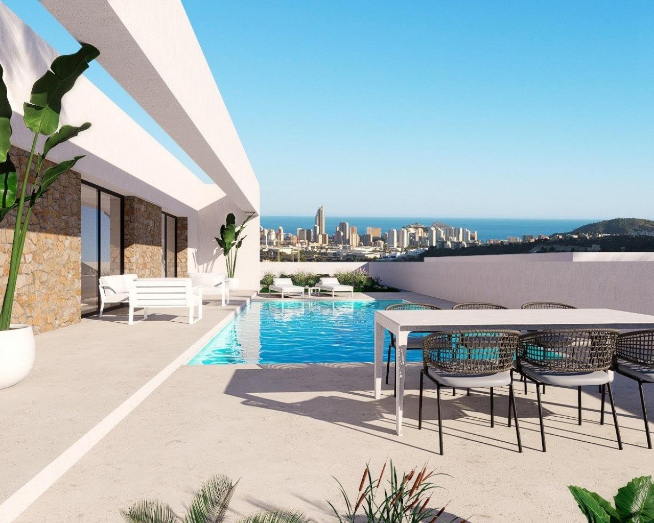 Chalet - Nueva construcción - Finestrat - Balcón de finestrat