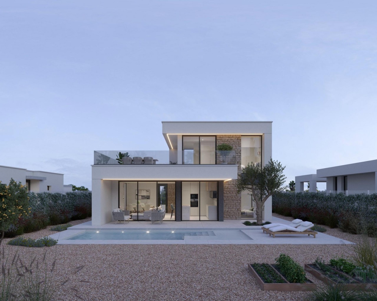 Chalet - Nueva construcción - Fuente Alamo - Hacienda del Alamo