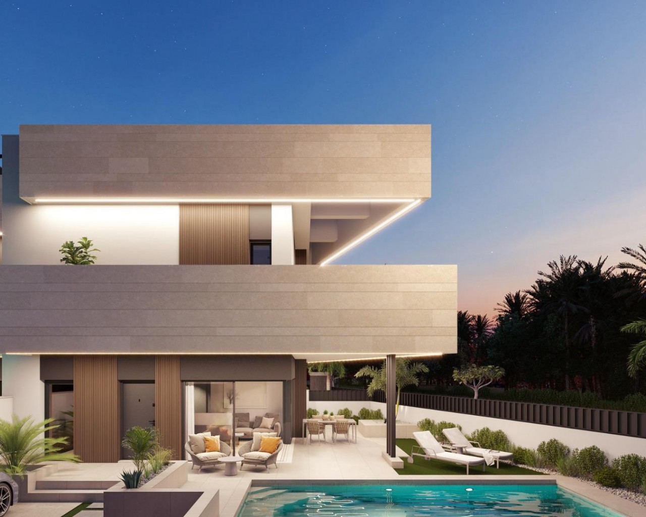 Chalet - Nueva construcción - Pilar de la Horadada - parques de Andromeda