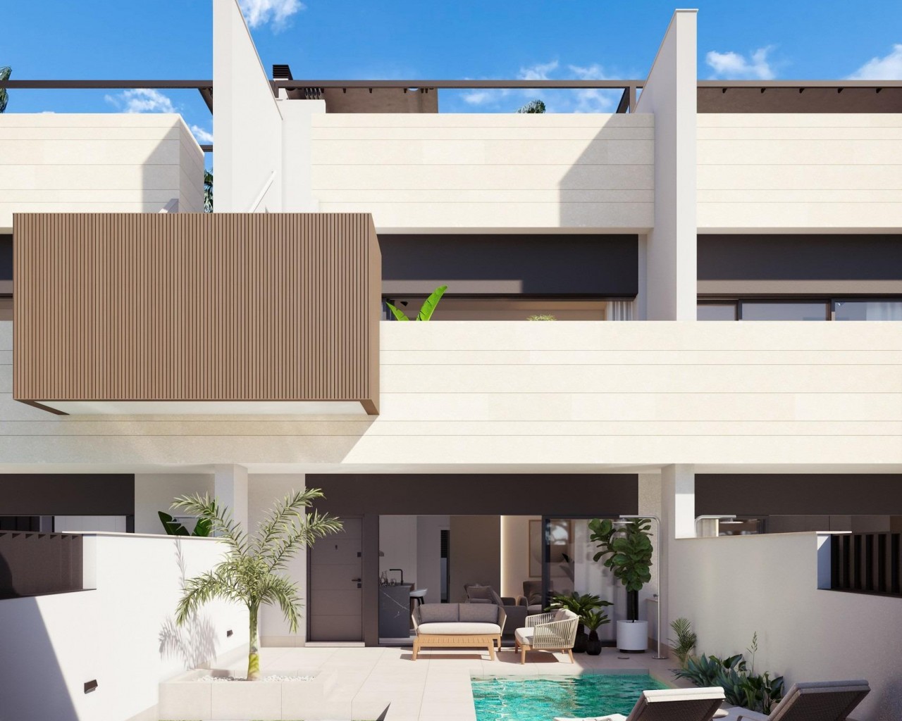 Chalet - Nueva construcción - Pilar de la Horadada - parques de Andromeda