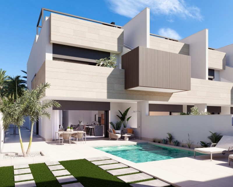 Chalet - Nueva construcción - Pilar de la Horadada - parques de Andromeda