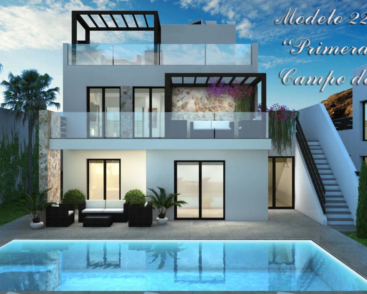 Chalet - Nueva construcción - Rojales - Golf La Marquesa (Ciudad Quesada)
