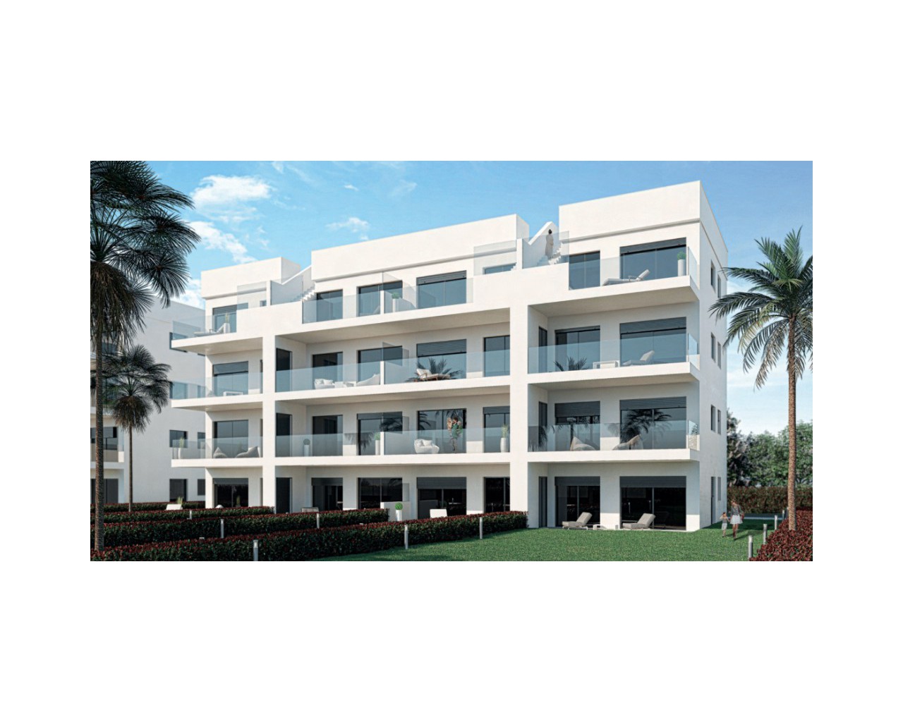 Gelijkvloers appartement - Nieuw constructie - Alhama - Alhama