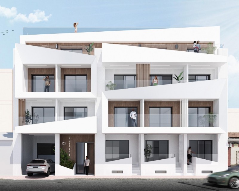 Gelijkvloers appartement - Nieuw constructie - Torrevieja - Playa de El Cura