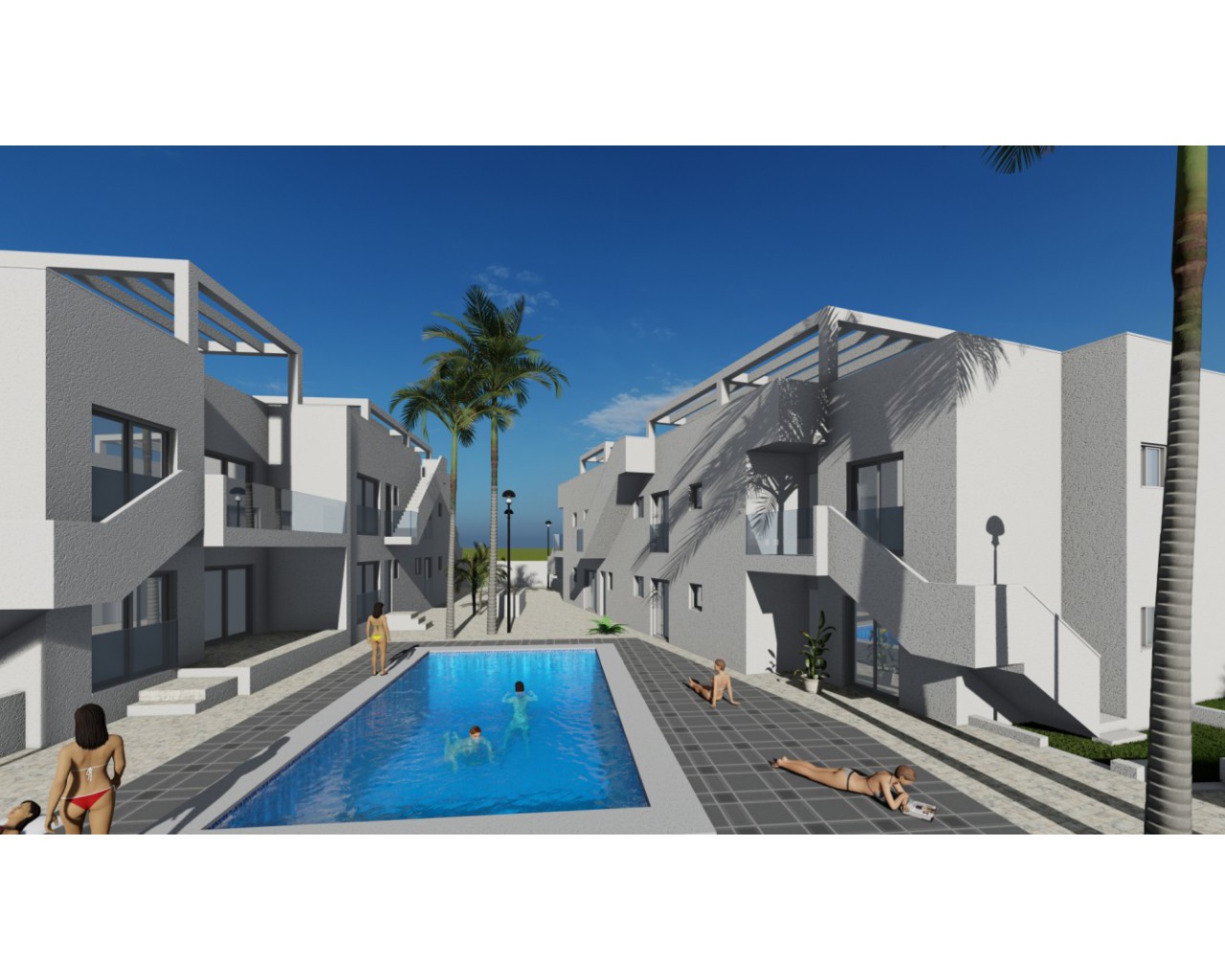 Gelijkvloers appartement - Nieuw constructie - Villamartin - Villamartin