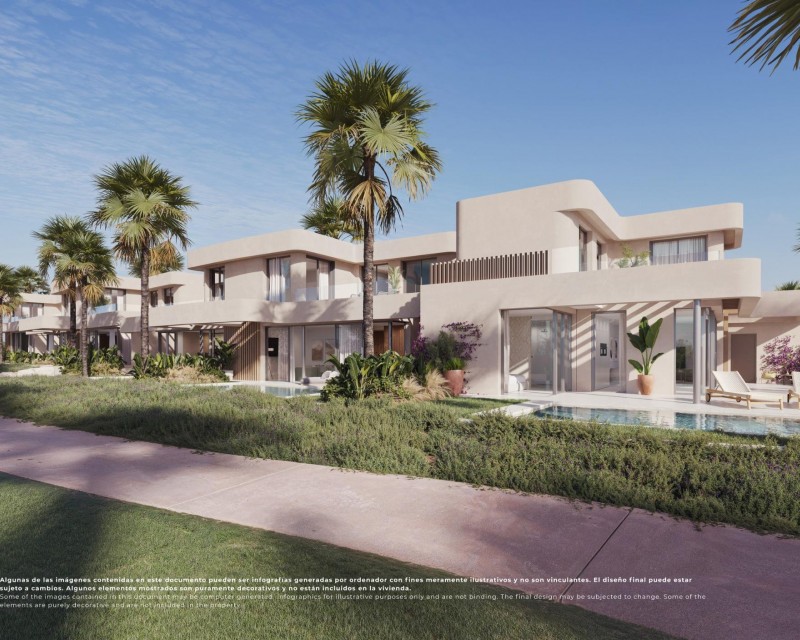 Geschakelde Woning - Nieuw constructie - BAÑOS Y MENDIGO - El Valle Golf