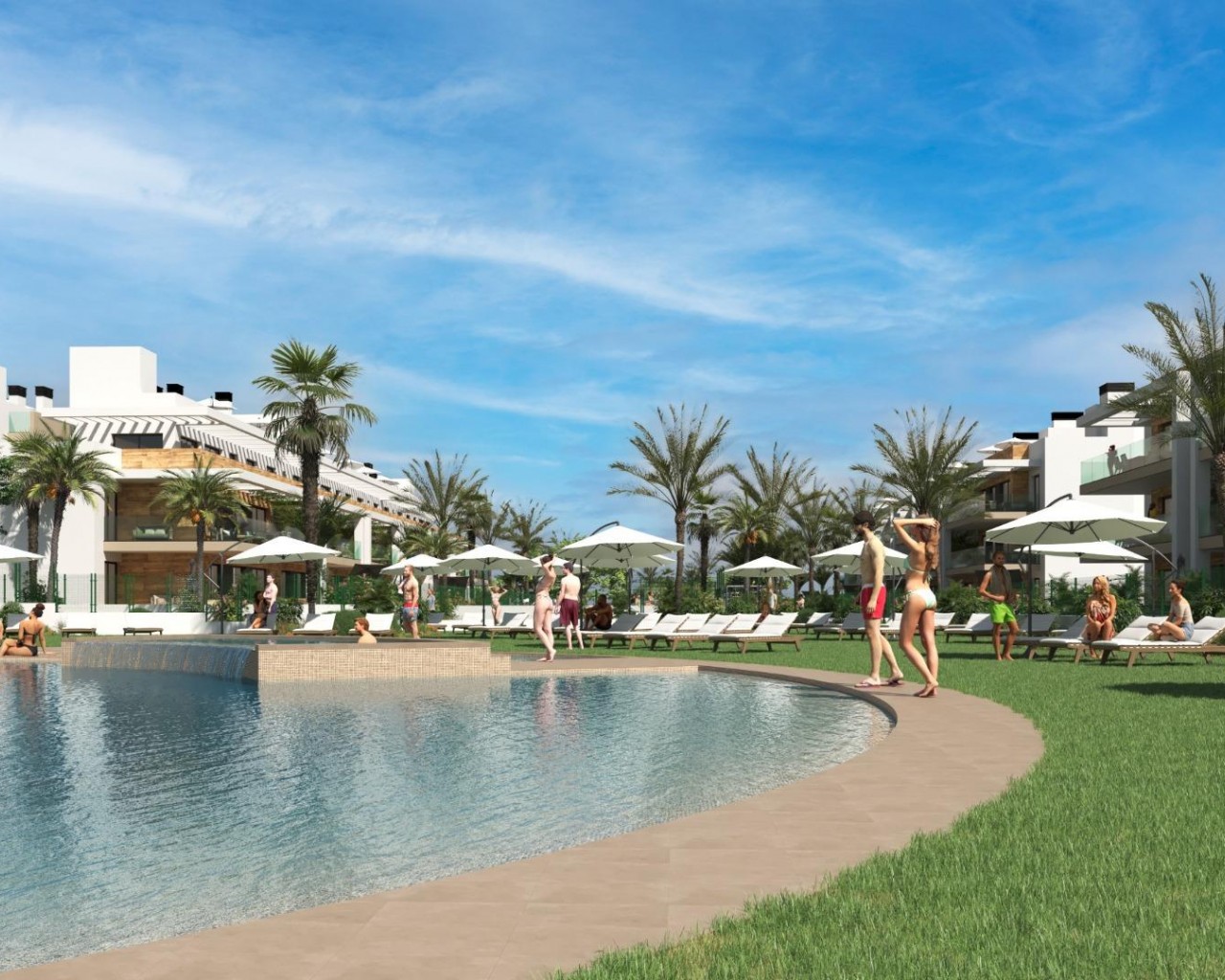 Ground floor apartment - New Build - Los Alcázares - La Serena Golf