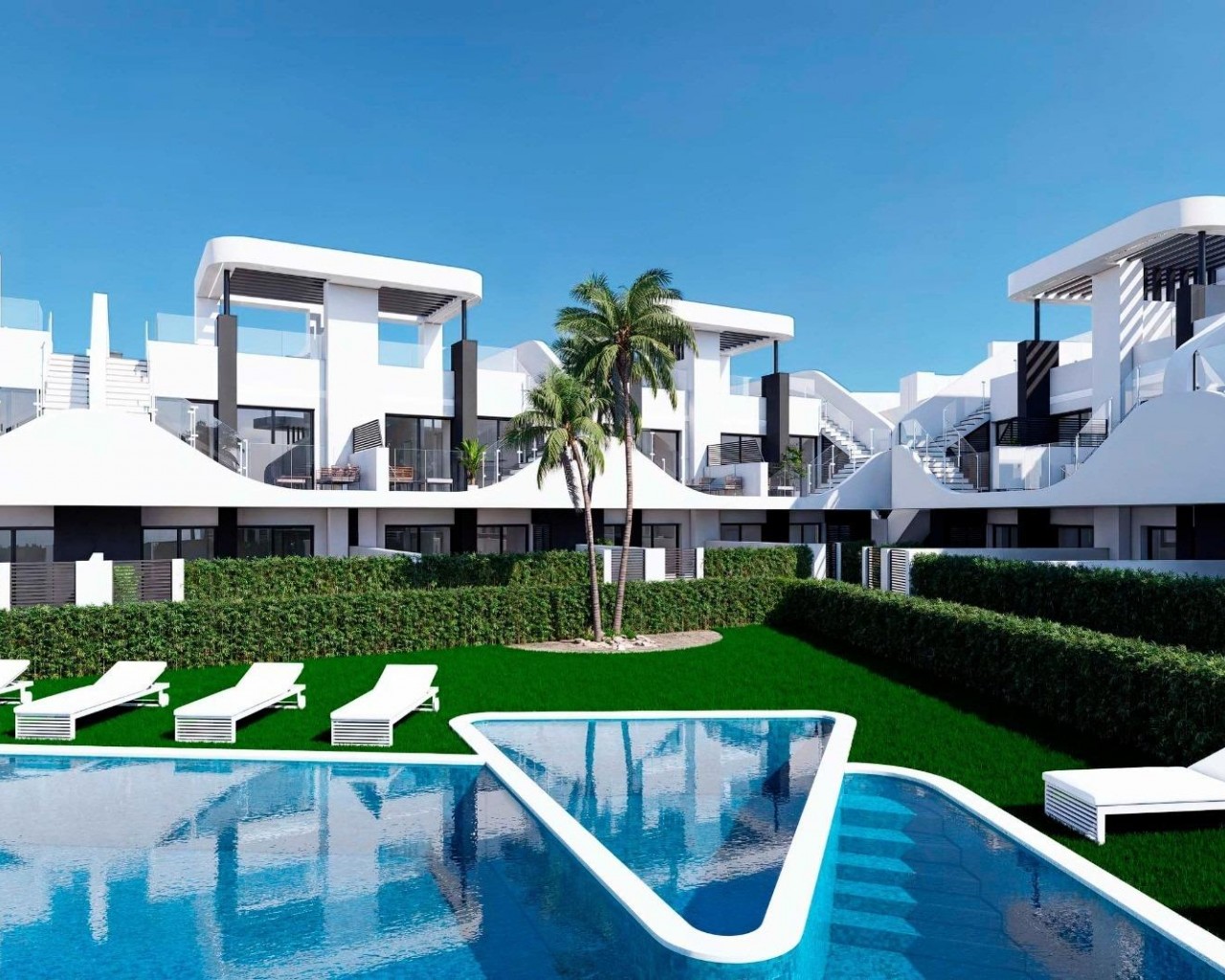 Ground Floor Bungalow - New Build - San Fulgencio - Pueblo