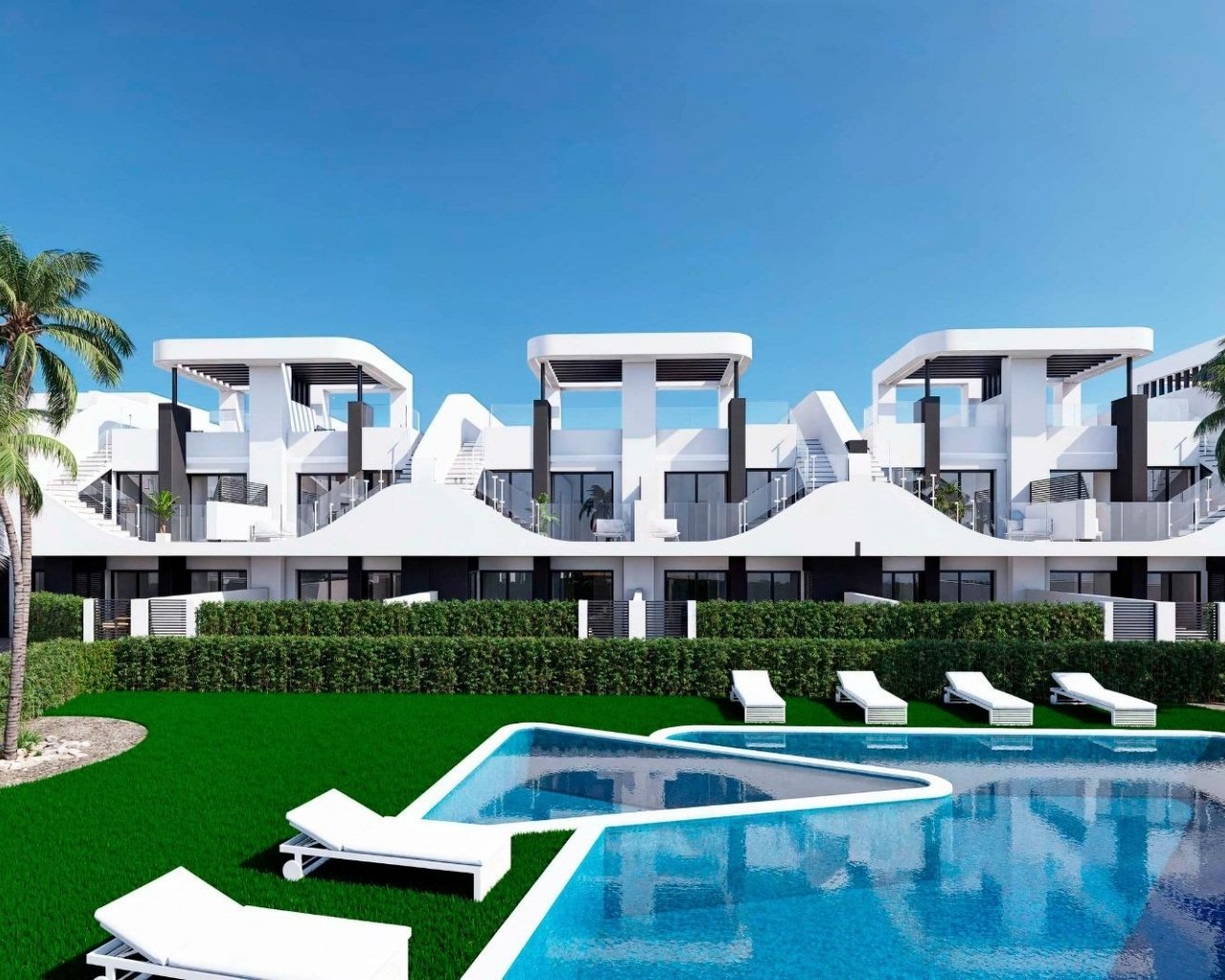 Ground Floor Bungalow - New Build - San Fulgencio - Pueblo