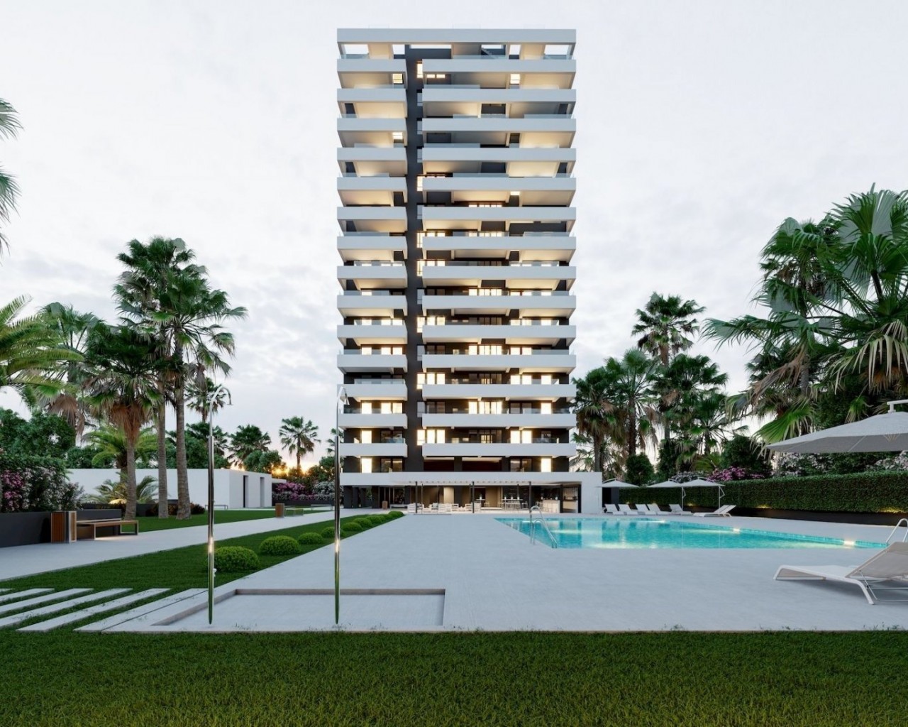 Leilighet - Nybygg - Calpe - Playa arenal-bol