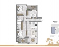 New Build - Apartment - Guardamar - Pueblo