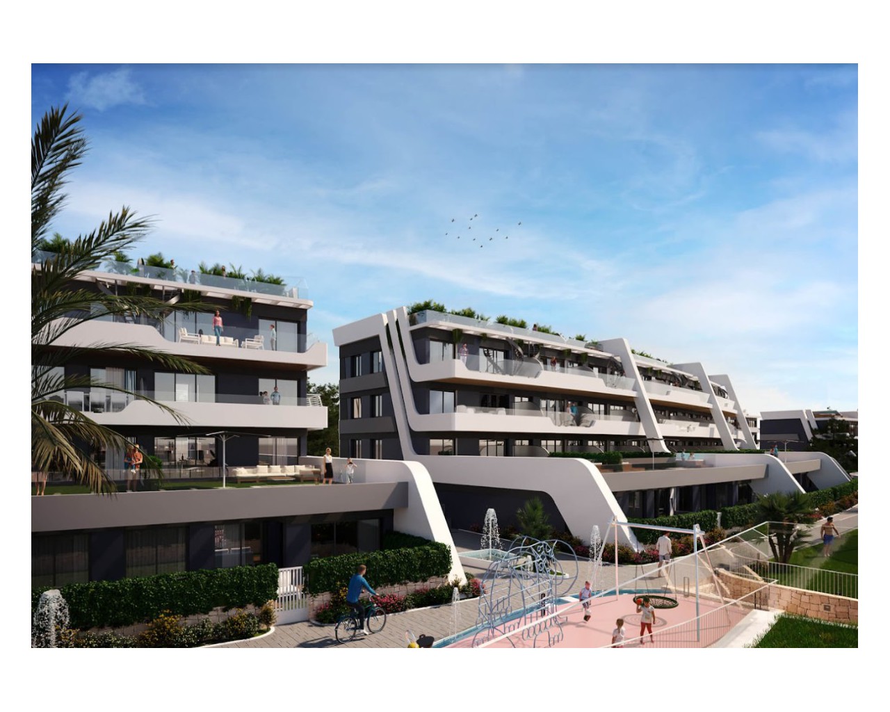 New Build - Ground floor apartment - Alfaz del Pi