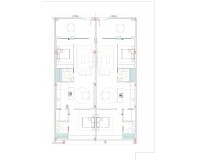 New Build - Ground floor apartment - Catral - pueblo