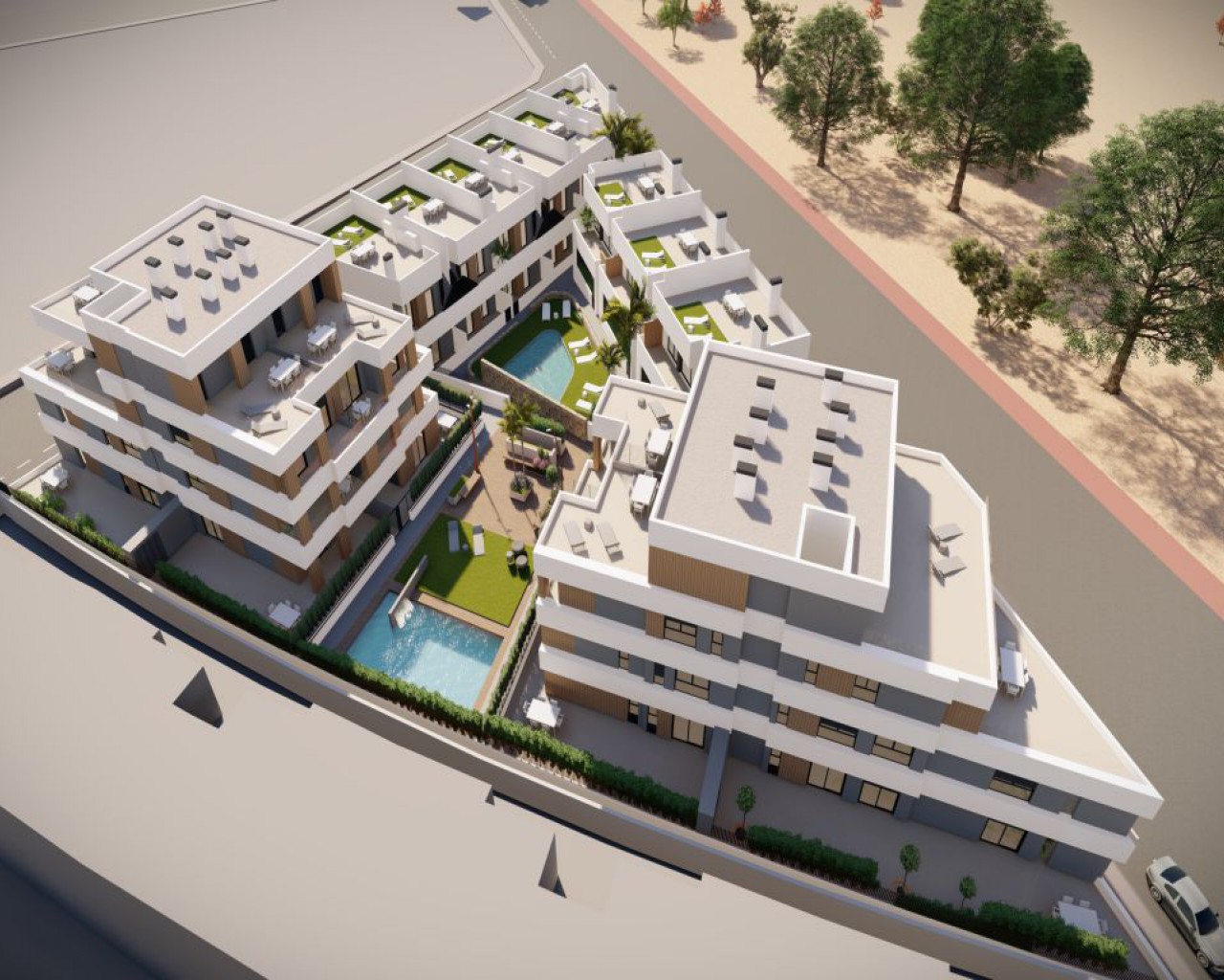 New Build - Ground floor apartment - San Javier