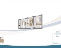 New Build - Ground floor apartment - San Pedro del Pinatar - Playa Villananitos