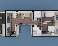 New Build - Penthouse - Pilar de la Horadada - pueblo