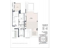 New Build - Top Floor Bungalow - Ciudad Quesada - Lo Marabú