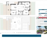New Build - Top Floor Bungalow - Los Alcázares - Serena Golf