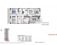 New Build - Top Floor Bungalow - Pilar de la Horadada - pueblo
