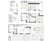 New Build - Townhouse - Los Alcázares - Serena Golf