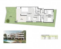 Nieuw constructie - Appartement - Alhama de Murcia - Condado de Alhama Resort