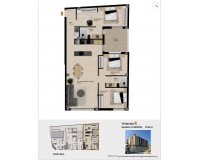 Nieuw constructie - Appartement - Catral - pueblo