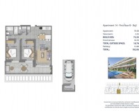 Nieuw constructie - Appartement - Los Alcázares - Los Narejos