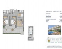 Nieuw constructie - Appartement - Los Alcázares - Los Narejos