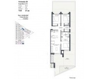 Nieuw constructie - Appartement - Los Alcázares - Serena Golf