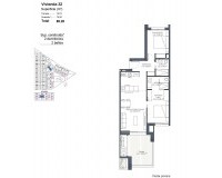 Nieuw constructie - Appartement - Los Alcázares - Serena Golf