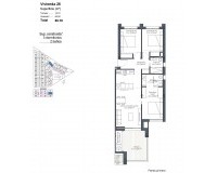 Nieuw constructie - Appartement - Los Alcázares - Serena Golf