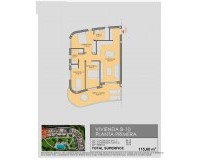 Nieuw constructie - Appartement - Los Alcázares - Serena Golf
