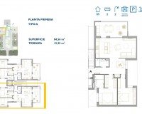 Nieuw constructie - Appartement - San Pedro del Pinatar - Pueblo