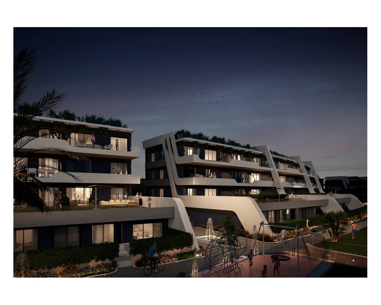 Nieuw constructie - Gelijkvloers appartement - Alfaz del Pi