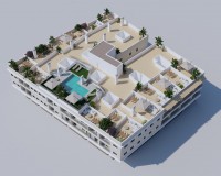 Nieuw constructie - Gelijkvloers appartement - Algorfa - Pueblo