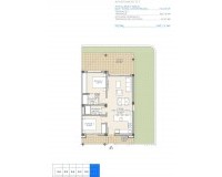 Nieuw constructie - Gelijkvloers appartement - Los Alcázares - Serena Golf