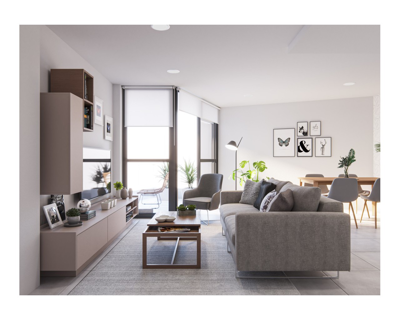 Nieuw constructie - Gelijkvloers appartement - Pozo del Esparto