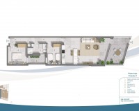 Nieuw constructie - Gelijkvloers appartement - San Pedro del Pinatar - Playa Villananitos