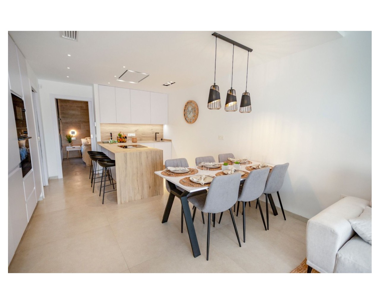 Nieuw constructie - Gelijkvloers appartement - Santiago de la Ribera