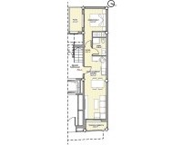 Nieuw constructie - Gelijkvloers appartement - Torrevieja - Centro