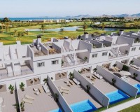 Nieuw constructie - Geschakelde Woning - Los Alcázares - Serena Golf