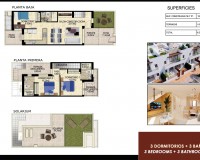 Nieuw constructie - Geschakelde Woning - Orihuela - Vistabella Golf