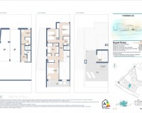 Nieuw constructie - Geschakelde Woning - San Juan Alicante - Cabo De Las Huertas