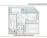 Nieuw constructie - Geschakelde Woning - Torre Pacheco - Roldán